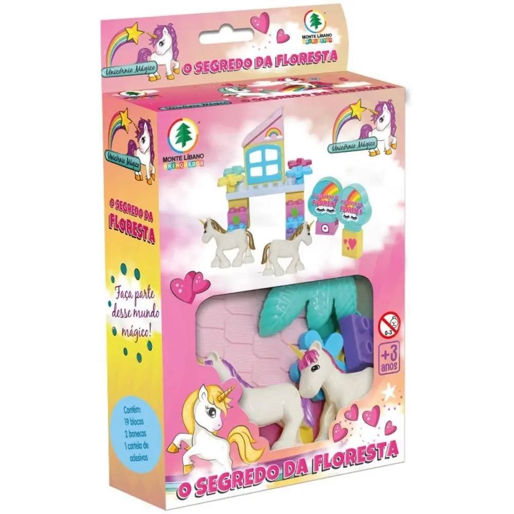 UNICORNIO MONTAR O SEGREDO DA FLORESTA